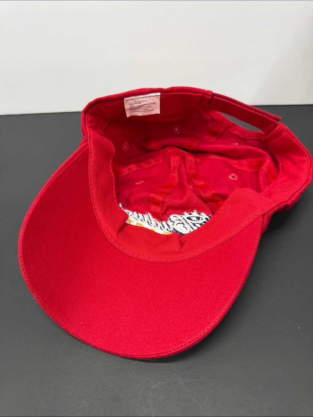 Budweiser Red Racing Cap with Embroidered Logos - Picture 6 of 6